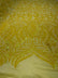 Royalty Damask Iridescent Sequin Stretch Mesh Fabric / Sold by the Yard
