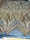 Royalty Damask Iridescent Sequin Stretch Mesh Fabric / Sold by the Yard