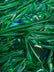 Ultra Holographic Glossy Patent Spandex Vinyl Fabric / Sold By The Yard