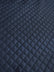 Quilted Polyester Batting Upholstery Fabric / Midnight Navy