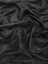 Floral Rose Jacquard Satin Fabric / Sold By The Yard