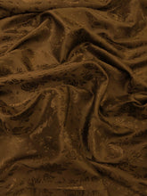 Floral Rose Jacquard Satin Fabric / Sold By The Yard