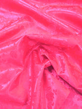 Floral Rose Jacquard Satin Fabric / Sold By The Yard