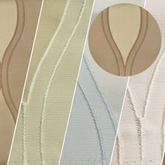 Jazmine Oval Mask Drapery Fabric / Sold By The Yard