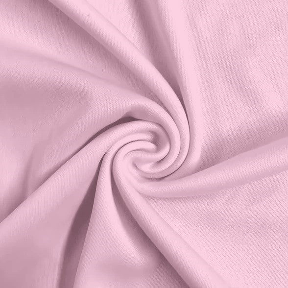 Solid Polyester Interlock Knit Fabric / Lavender / Sold By The Yard