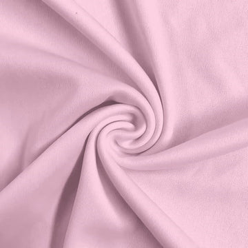 Solid Polyester Interlock Knit Fabric / Lavender / Sold By The Yard