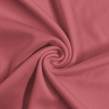 Solid Polyester Interlock Knit Fabric / Mauve / Sold By The Yard