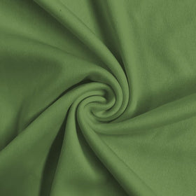 Solid Polyester Interlock Knit Fabric / Olive / Sold By The Yard