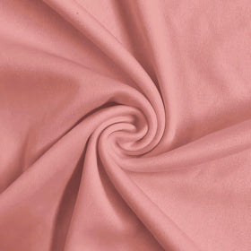 Solid Polyester Interlock Knit Fabric / Peach / Sold By The Yard