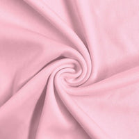 Solid Polyester Interlock Knit Fabric / Pink / Sold By The Yard