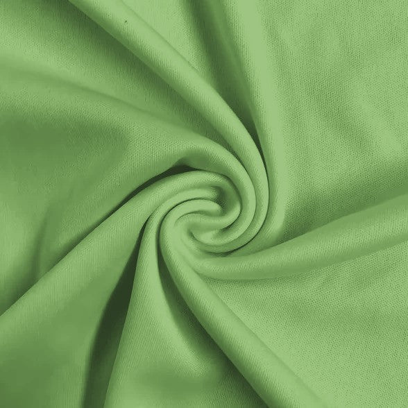 Solid Polyester Interlock Knit Fabric / Sage / Sold By The Yard