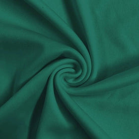 Solid Polyester Interlock Knit Fabric / Teal / Sold By The Yard