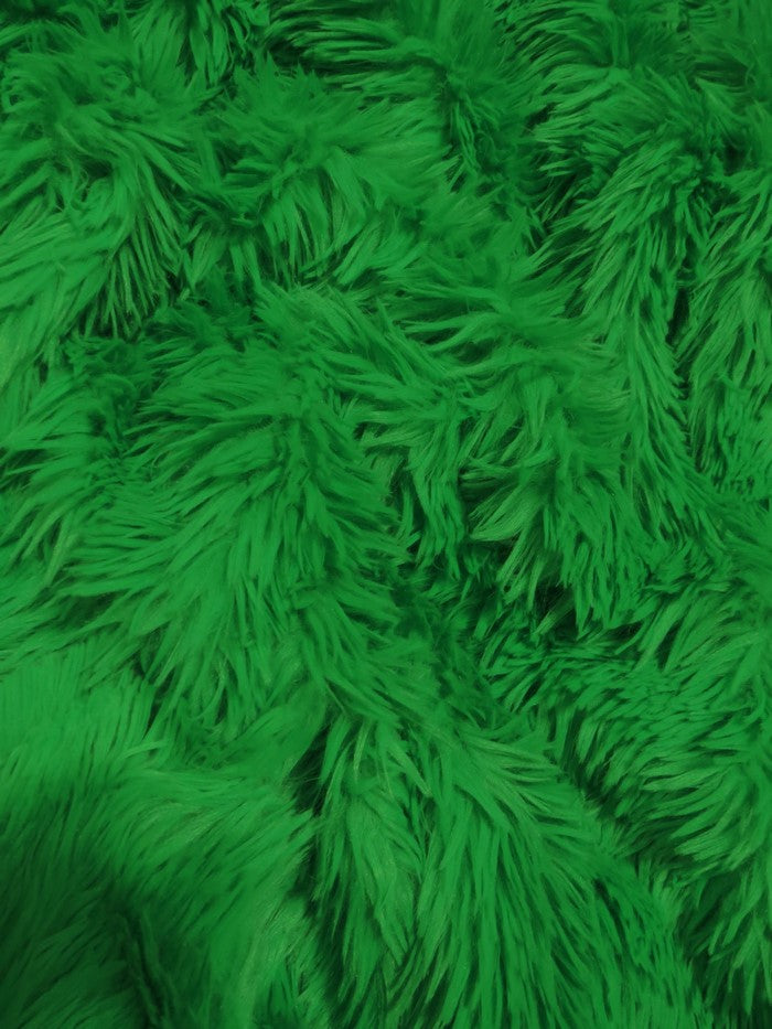 Joann Deadstock Baby Monster Costume Faux Fur - Kelly Green