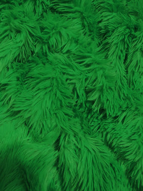 Joann Deadstock Baby Monster Costume Faux Fur - Kelly Green