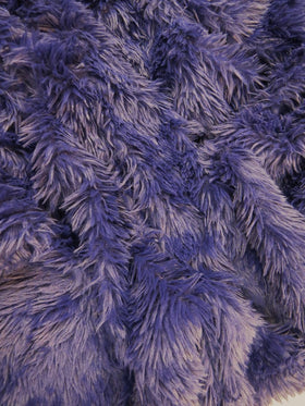Joann Deadstock Baby Monster Costume Faux Fur - Dark Purple