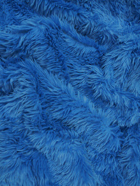 Joann Deadstock Baby Monster Costume Faux Fur - Royal Blue