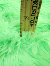 Joann Deadstock Baby Monster Costume Faux Fur - Lime (DEAD STOCK)