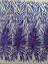 Phoenix Feather Sequin Stretch Mesh Fabric / Sold by the Yard