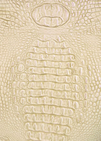 Moonbow Cream Metallic Caiman Gator Vinyl / 30 Yard Roll