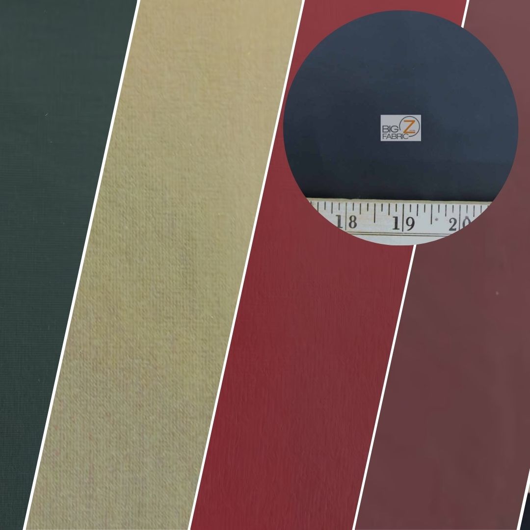 Matte Foil Spandex Fabric / Red / Stretch Lycra Sold By The Yard