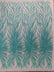 Phoenix Feather Sequin Stretch Mesh Fabric / Sold by the Yard