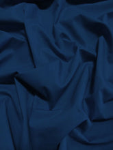 Poly Cotton Solid Fabric 58"/60" Width / Navy / Sold By The Yard