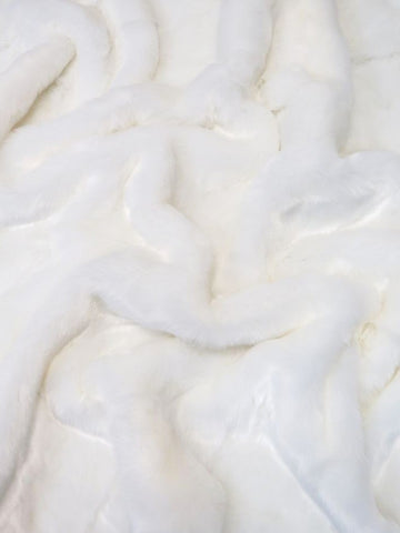 Buy white Short Shag (Teddy) Faux Fur