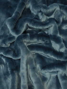 Buy navy-blue Short Shag (Teddy) Faux Fur