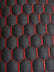 Hex Honeycomb Quilt Automotive Vinyl Foam Fabric