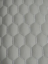 Hex Honeycomb Quilt Automotive Vinyl Foam Fabric