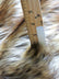 Wolf Animal Long Pile Faux Fur Fabric / Sold By The Yard