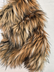 Wolf Animal Long Pile Faux Fur Fabric / Sold By The Yard