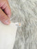 Wolf Animal Long Pile Faux Fur Fabric / Sold By The Yard
