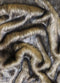 Wolf Animal Long Pile Faux Fur Fabric / Sold By The Yard