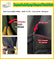 Neoprene Bonded Sponge Waterproof Wetsuit Fabric / 3mm Red / Sold By The Foot