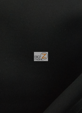 Neoprene Bonded Sponge Waterproof Wetsuit Fabric / 1mm Black / Sold By The Yard