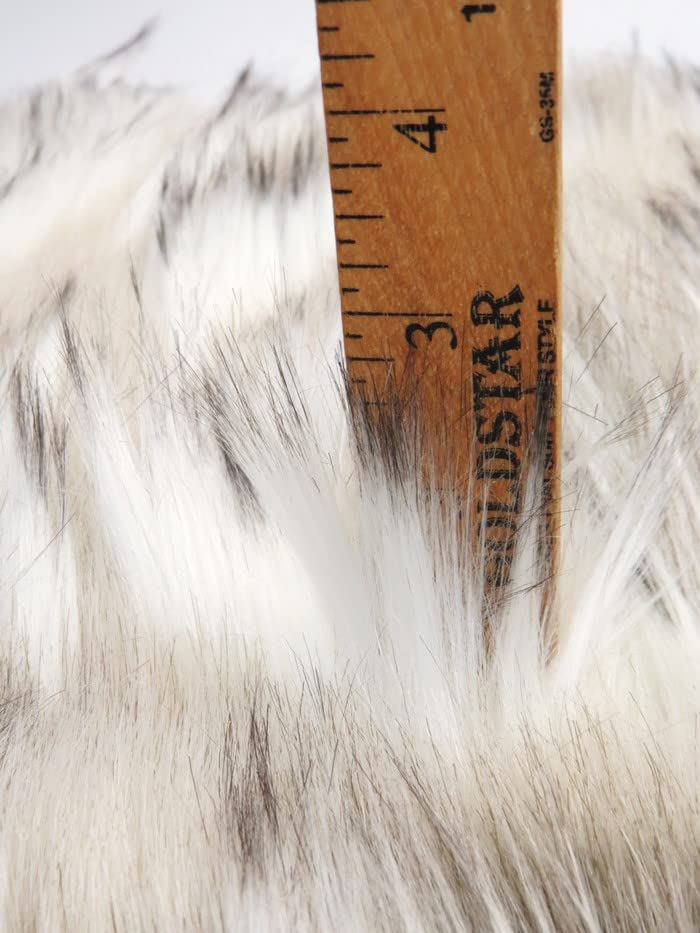 Winter Section Fox Animal Faux Fur / Sold By The Yard