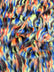 Sunset Multi-Color Faux Fur Fabric /  Sold by the Yard