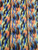 Sunset Multi-Color Faux Fur Fabric /  Sold by the Yard