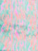 Sunset Multi-Color Faux Fur Fabric /  Sold by the Yard