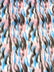 Sunset Multi-Color Faux Fur Fabric /  Sold by the Yard