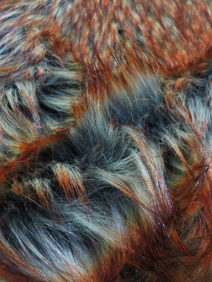 Cross Wolf Faux Fur / Sold By The Yard