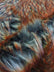 Wolf Animal Long Pile Faux Fur Fabric / Sold By The Yard