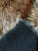 Wolf Animal Long Pile Faux Fur Fabric / Sold By The Yard