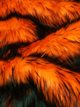 Poison Spike Shag Faux Fur Fabric