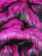 Poison Spike Shag Faux Fur Fabric