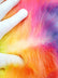 Wave Rainbow Long Pile Faux Fur Fabric / Sold By The Yard
