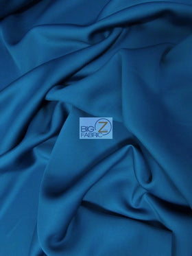 Neoprene Scuba Techno Athletic Double Knit All-Purpose Fabric / Teal / Sold By The Yard / COLORLAST
