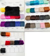 Ecoshag Short Shag Faux Fur Fabric - Big Z Color Card