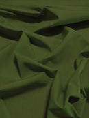 Poly Cotton Solid Fabric / Olive / 100 Yard Bolt-1